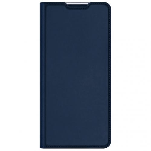 Dux Ducis Slim Softcase Booktype voor de Nokia 8.3 5G - Donkerblauw