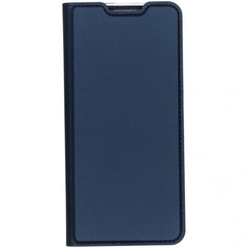 Dux Ducis Slim Softcase Booktype voor de OnePlus 7 Pro - Donkerblauw