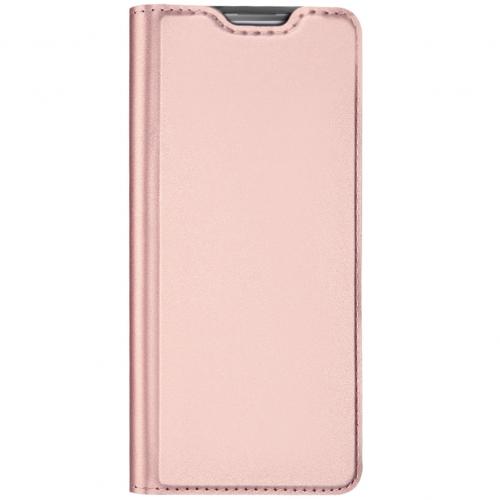 Dux Ducis Slim Softcase Booktype voor de Samsung Galaxy Note 10 Lite - Rosé Goud
