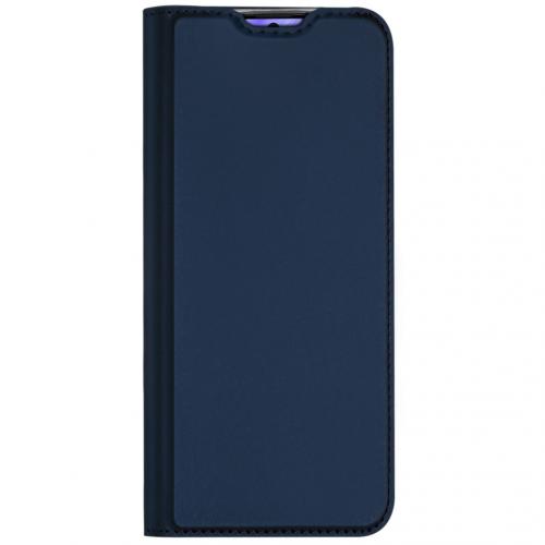 Dux Ducis Slim Softcase Booktype voor de Samsung Galaxy S20 Plus - Donkerblauw