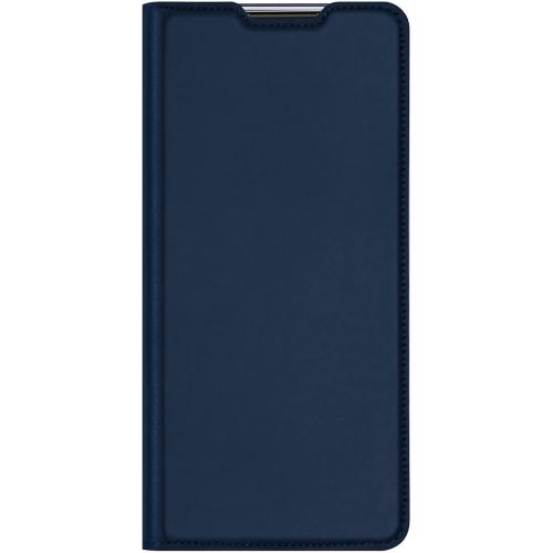 Dux Ducis Slim Softcase Booktype voor de Xiaomi Mi Note 10 Lite - Donkerblauw