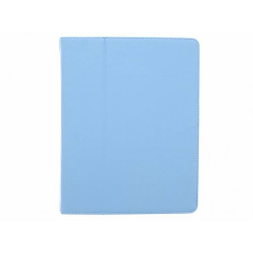 Effen Bookcase voor iPad 2 / 3 / 4 - Lichtblauw