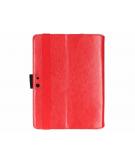 Effen Bookcase voor Microsoft Surface Go - Rood