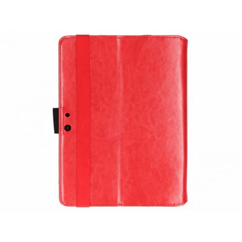 Effen Bookcase voor Microsoft Surface Go - Rood