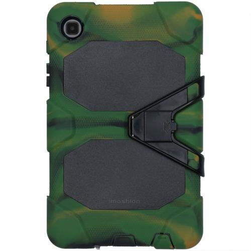 Extreme Protection Army Backcover voor de Samsung Galaxy Tab A7 Lite - Groen