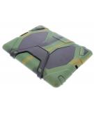 Extreme Protection Army Backcover voor iPad 2 / 3 / 4 - Groen