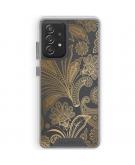 Fashion Extra Beschermende Backcover Galaxy A52 (5G) / A52 (4G) - Paisley Gold