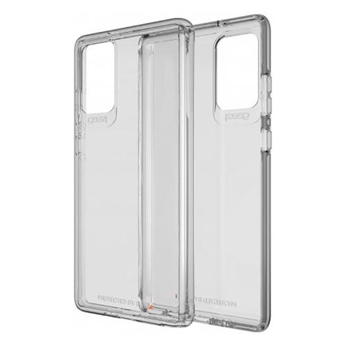 Gear4 - Samsung Galaxy Note 20 Hoesje - Harde Back Case Crystal Palace Transparant