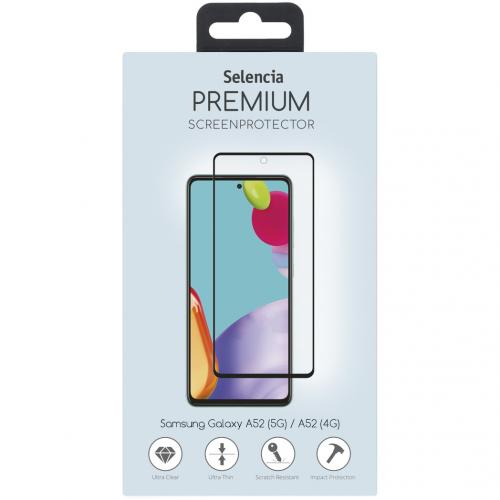 Gehard Glas Premium Screenprotector Samsung Galaxy A52 (5G) / A52 (4G) - Zwart