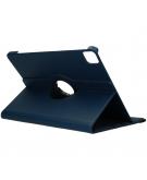iMoshion 360° draaibare Bookcase voor de iPad Pro 12.9 (2021 / 2020) - Donkerblauw