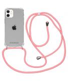 iMoshion Backcover met koord voor de iPhone 12 Mini - Roze