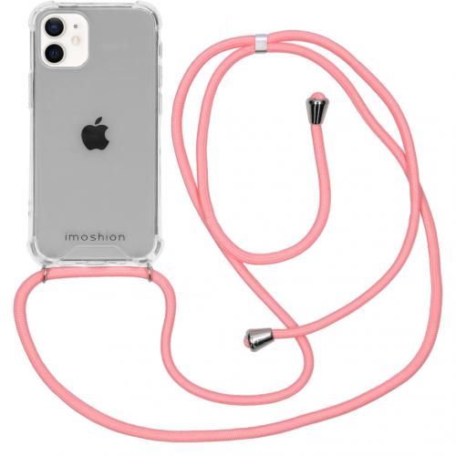 iMoshion Backcover met koord voor de iPhone 12 Mini - Roze