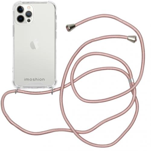 iMoshion Backcover met koord voor de iPhone 12 Pro Max - Rosé Goud