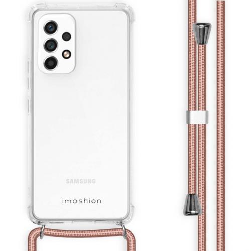 iMoshion Backcover met koord voor de Samsung Galaxy A53 - Rosé Goud