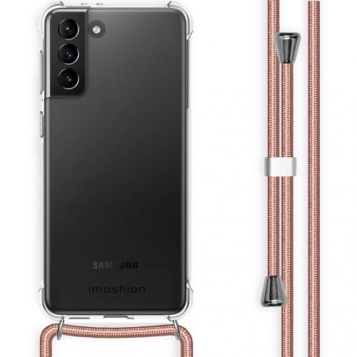 iMoshion Backcover met koord voor de Samsung Galaxy S21 Plus - Rosé Goud