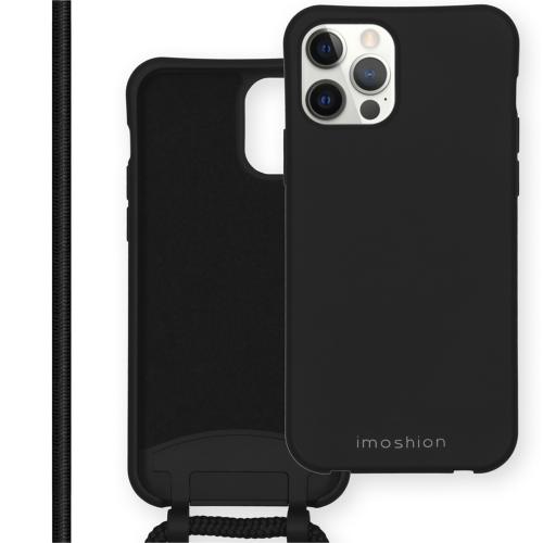 iMoshion Color Backcover met afneembaar koord voor de iPhone 12 Pro Max - Zwart