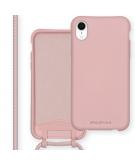 iMoshion Color Backcover met afneembaar koord voor de iPhone Xr - Roze