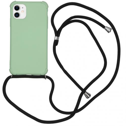 iMoshion Color Backcover met koord voor de iPhone 11 - Groen