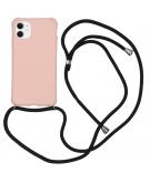 iMoshion Color Backcover met koord voor de iPhone 11 - Roze