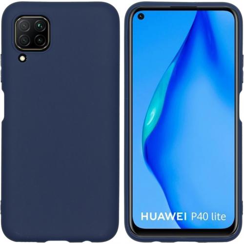 iMoshion Color Backcover voor de Huawei P40 Lite - Donkerblauw