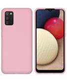 iMoshion Color Backcover voor de Samsung Galaxy A02s - Roze