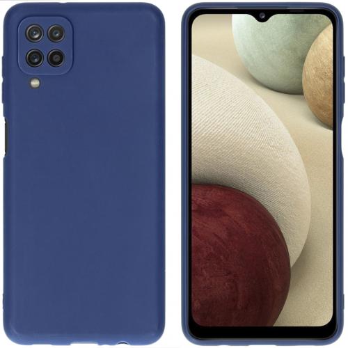 iMoshion Color Backcover voor de Samsung Galaxy A12 - Donkerblauw