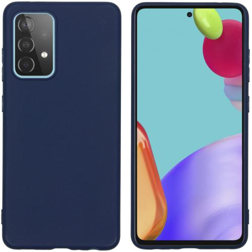 iMoshion Color Backcover voor de Samsung Galaxy A52(s) (5G/4G) - Donkerblauw