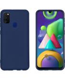 iMoshion Color Backcover voor de Samsung Galaxy M30s / M21 - Donkerblauw