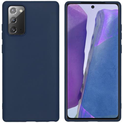 iMoshion Color Backcover voor de Samsung Galaxy Note 20 - Donkerblauw