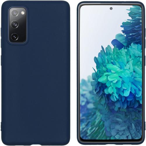 iMoshion Color Backcover voor de Samsung Galaxy S20 FE - Donkerblauw