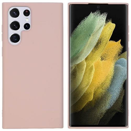 iMoshion Color Backcover voor de Samsung Galaxy S22 Ultra - Dusty Pink