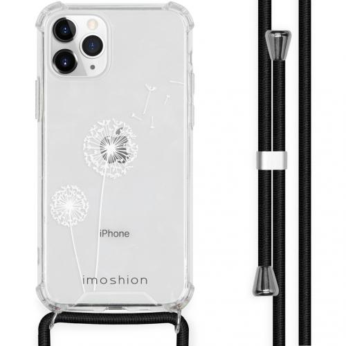 iMoshion Design hoesje met koord voor de iPhone 11 Pro Max - Paardenbloem - Wit