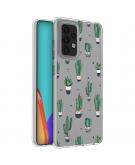 iMoshion Design hoesje Samsung Galaxy A52(s) (5G/4G) - Cactus - Groen