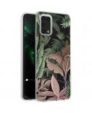 iMoshion Design hoesje voor de Samsung Galaxy A02s - Jungle - Groen / Roze