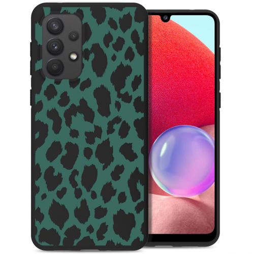 iMoshion Design hoesje voor de Samsung Galaxy A33 - Luipaard - Groen / Zwart