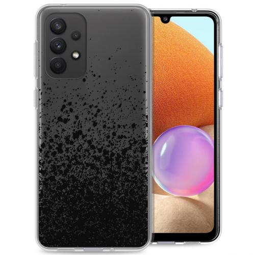 iMoshion Design hoesje voor de Samsung Galaxy A33 - Spetters - Zwart