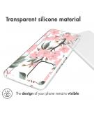 iMoshion Design hoesje voor de Samsung Galaxy A53 - Bloem - Roze / Groen