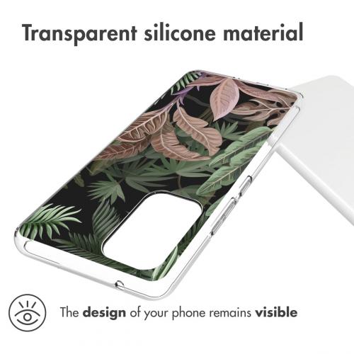 iMoshion Design hoesje voor de Samsung Galaxy A53 - Jungle - Groen / Roze