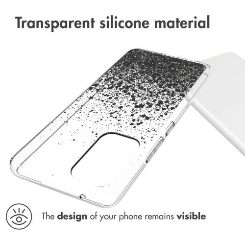 iMoshion Design hoesje voor de Samsung Galaxy A53 - Spetters - Zwart