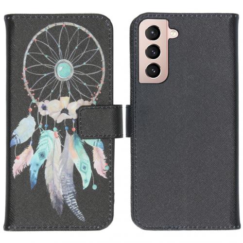 iMoshion Design Softcase Book Case voor de Samsung Galaxy S21 - Dreamcatcher