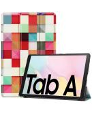 iMoshion Design Trifold Bookcase Galaxy Tab A7 - Kleurtjes