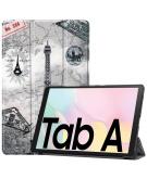 iMoshion Design Trifold Bookcase Galaxy Tab A7 - Parijs