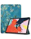 iMoshion Design Trifold Bookcase iPad Air (2022 / 2020) - Groene Plant