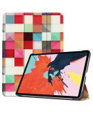 iMoshion Design Trifold Bookcase iPad Air (2022 / 2020) - Kleurtjes