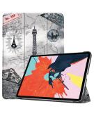 iMoshion Design Trifold Bookcase iPad Air (2022 / 2020) - Parijs
