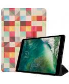 iMoshion Design Trifold Bookcase voor de iPad Air 10.5 / Pro 10.5 - Kleurtjes