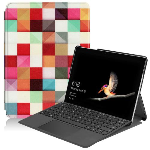 iMoshion Design Trifold Bookcase voor de Microsoft Surface Go 3 / 2 - Kleurtjes