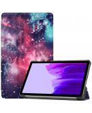 iMoshion Design Trifold Bookcase voor de Samsung Galaxy Tab A7 Lite - Space