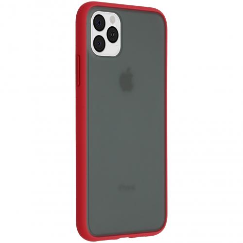 iMoshion Frosted Backcover voor de iPhone 11 Pro Max - Rood