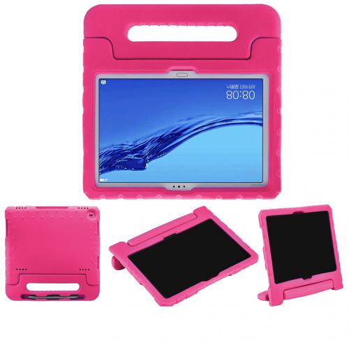 iMoshion Kidsproof Backcover met handvat voor de Huawei MediaPad M5 Lite 10.1 inch - Roze